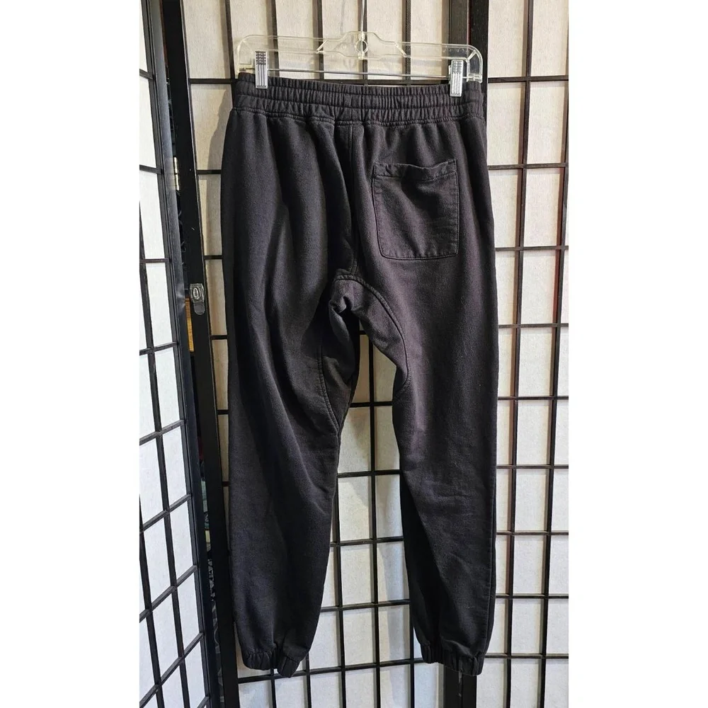 STAR WARS Joggers Mens Size M Black‎ Graphic Cuffed Stormtrooper Logo Sci-Fi